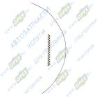 905415 Трубка термоусадочная 2х1000мм; 2,0 мм/1,0 мм длина 1м черная Nord Yada